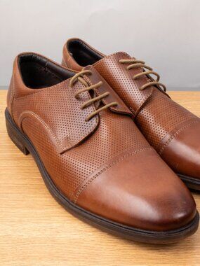 Josef Seibel Myles Men's Size 45 US 11 - 11.5 Oxford LeatherDress Shoes NWOB